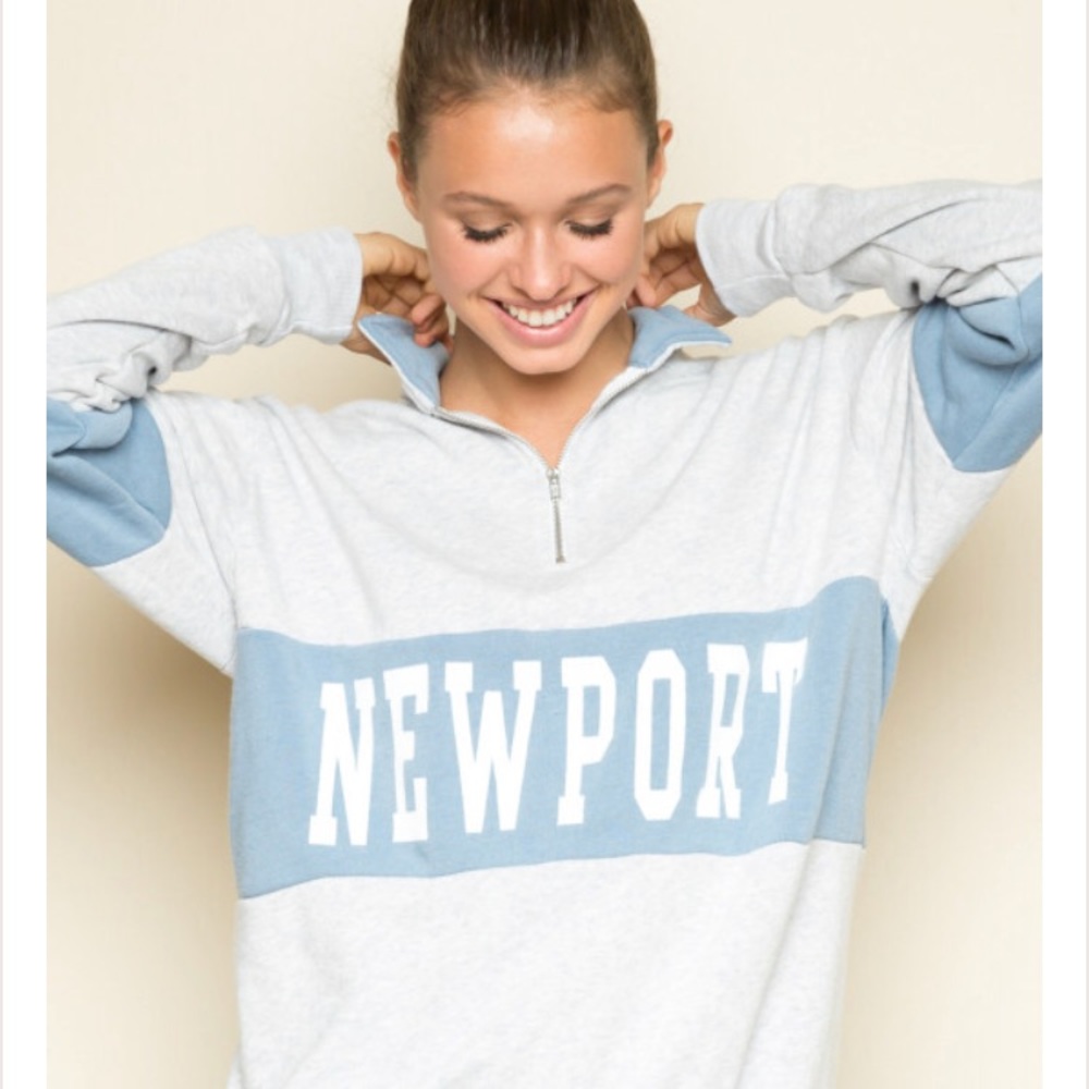 Brandy Melville Quarter Zip